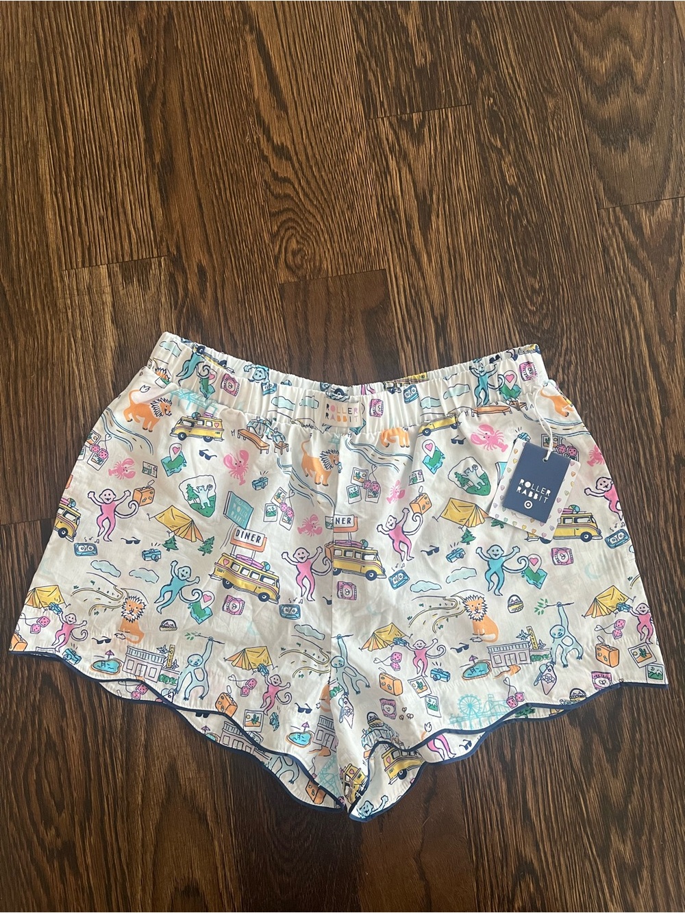 Roller Rabbit X Target Woman’s Road Trip Boxers (Large)